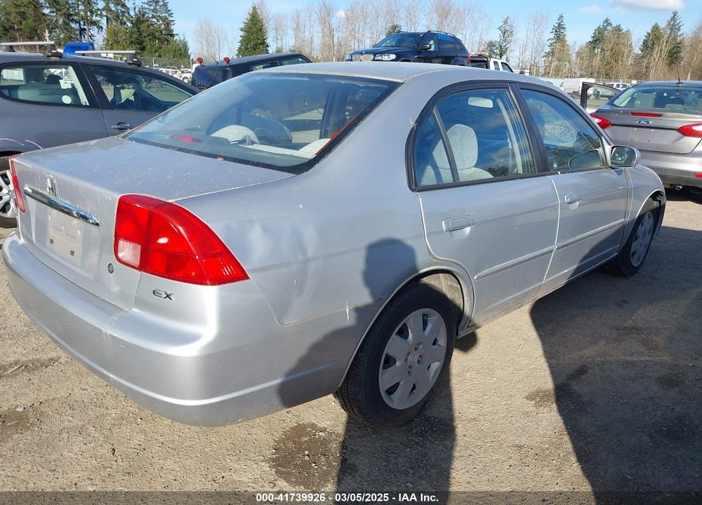 2001 HONDA CIVIC VIN: JHMES26771S004163