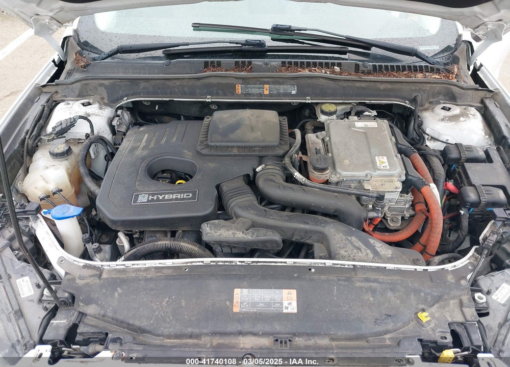 2015 FORD FUSION HYBRID S VIN: 3FA6P0UU2FR283244