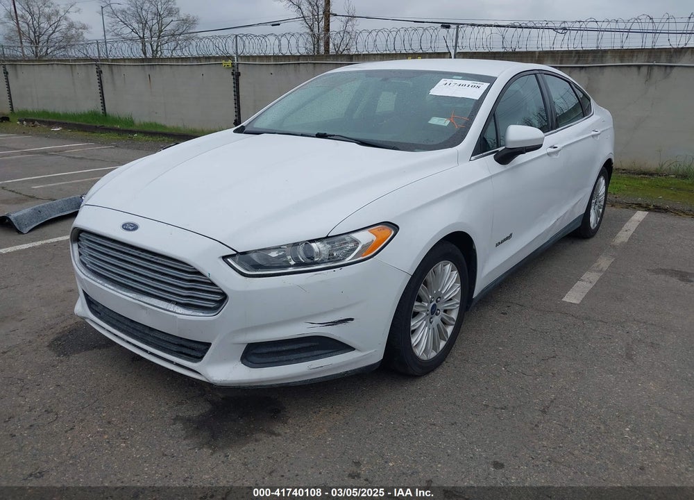 2015 FORD FUSION HYBRID S VIN: 3FA6P0UU2FR283244