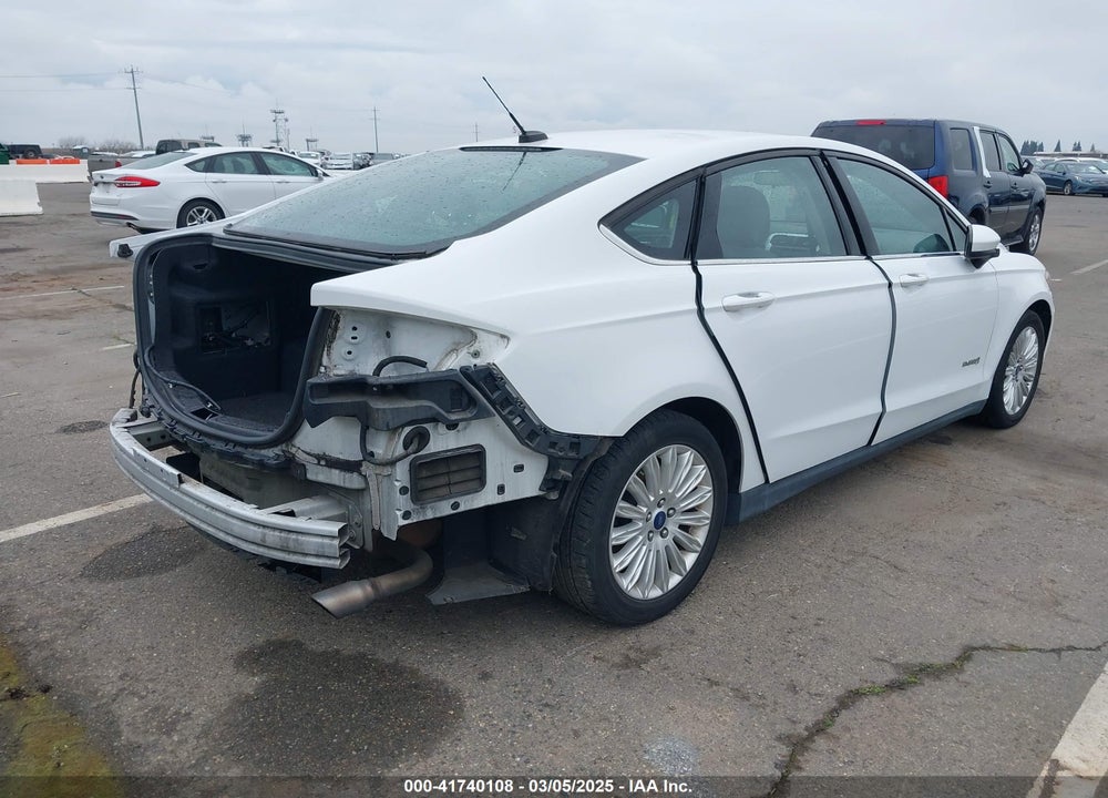2015 FORD FUSION HYBRID S VIN: 3FA6P0UU2FR283244