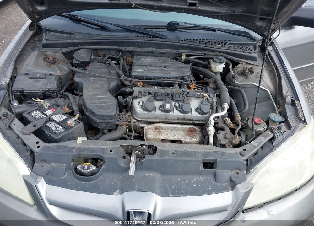 2004 HONDA CIVIC VIN: 2HGES16584H503108