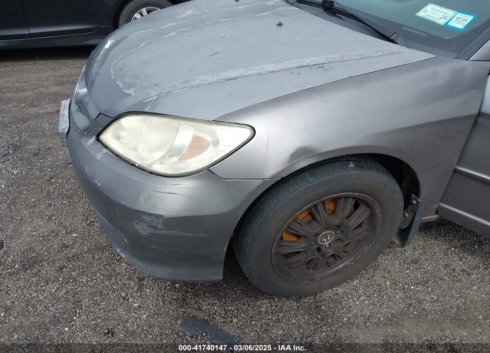 2004 HONDA CIVIC VIN: 2HGES16584H503108