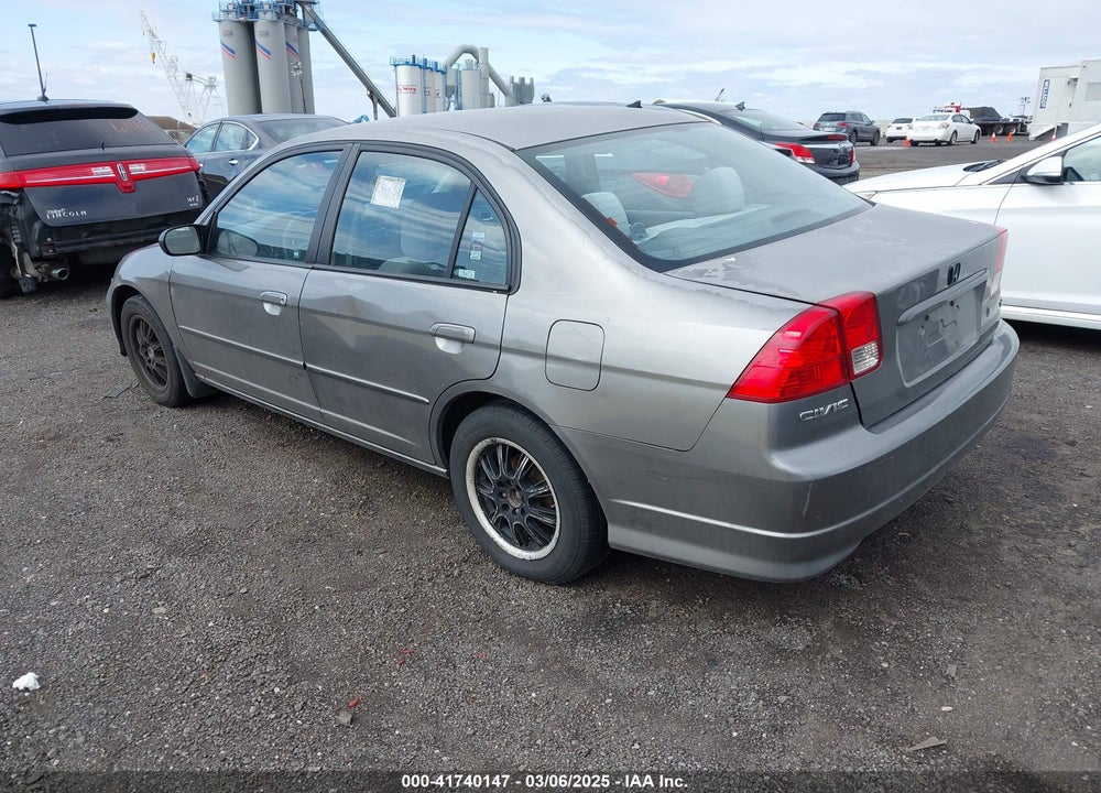 2004 HONDA CIVIC VIN: 2HGES16584H503108