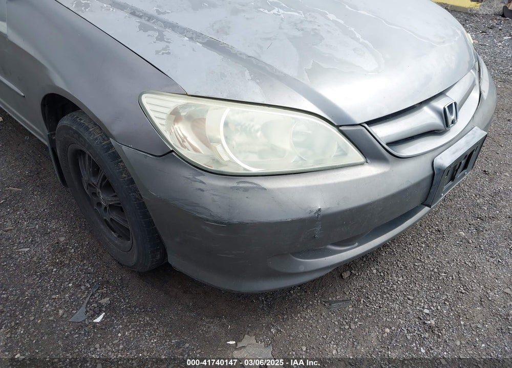 2004 HONDA CIVIC VIN: 2HGES16584H503108