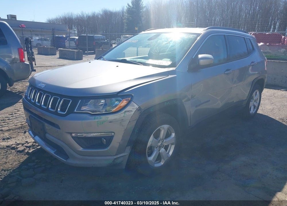 2019 JEEP COMPASS LATITUDE 4X4 VIN: 3C4NJDBB4KT786870