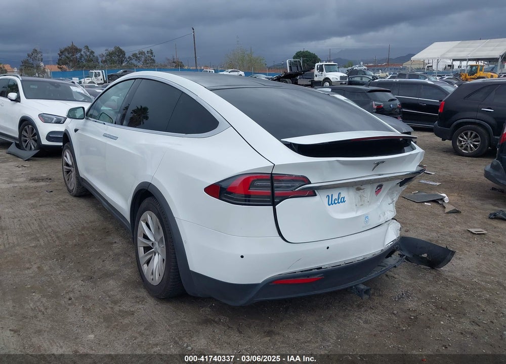 2019 TESLA MODEL X 100D/75D/LONG RANGE VIN: 5YJXCBE27KF198236
