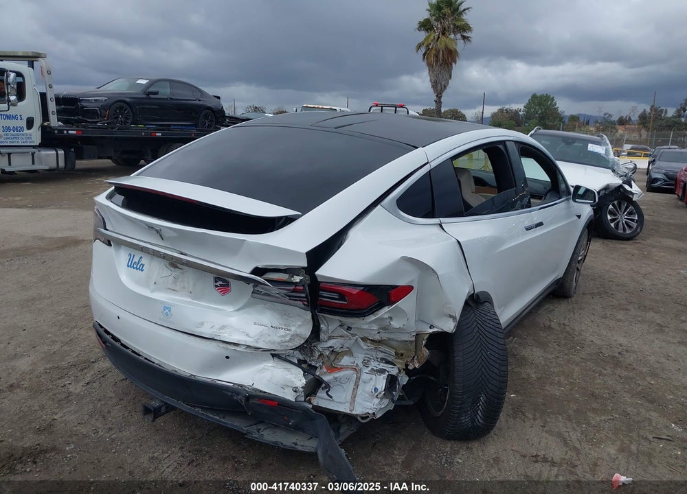 2019 TESLA MODEL X 100D/75D/LONG RANGE VIN: 5YJXCBE27KF198236