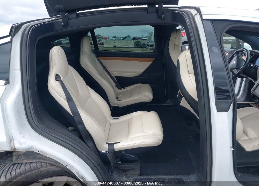 2019 TESLA MODEL X 100D/75D/LONG RANGE VIN: 5YJXCBE27KF198236
