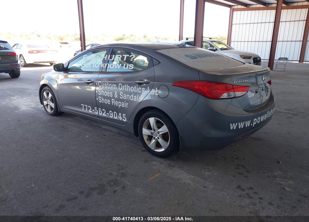 2013 HYUNDAI ELANTRA VIN: 5NPDH4AE7DH297711