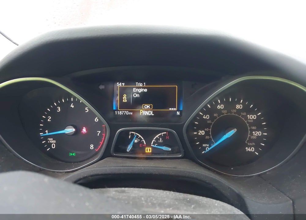 2016 FORD FOCUS VIN: 1FADP3F2XGL284677