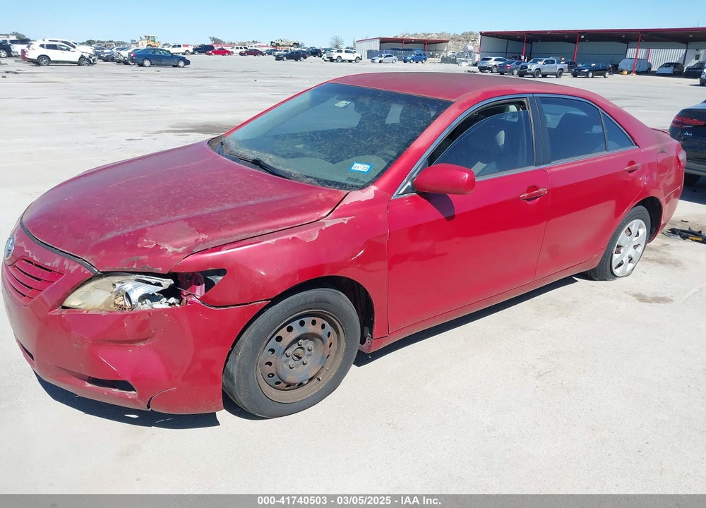 2007 TOYOTA CAMRY LE VIN: JTNBE46K373103797
