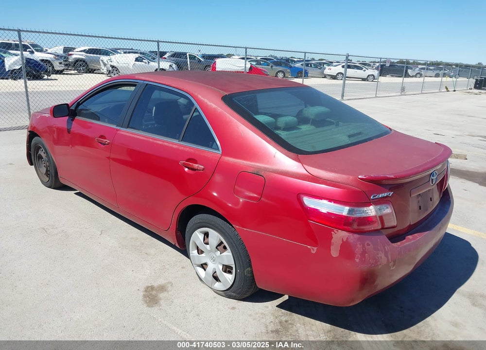 2007 TOYOTA CAMRY LE VIN: JTNBE46K373103797