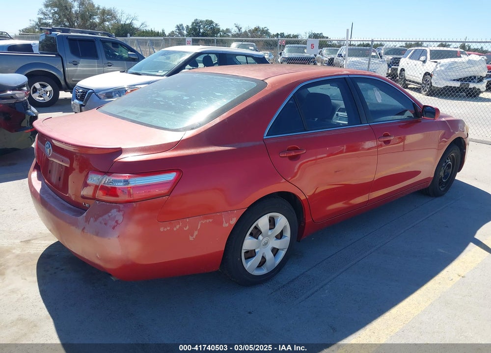 2007 TOYOTA CAMRY LE VIN: JTNBE46K373103797