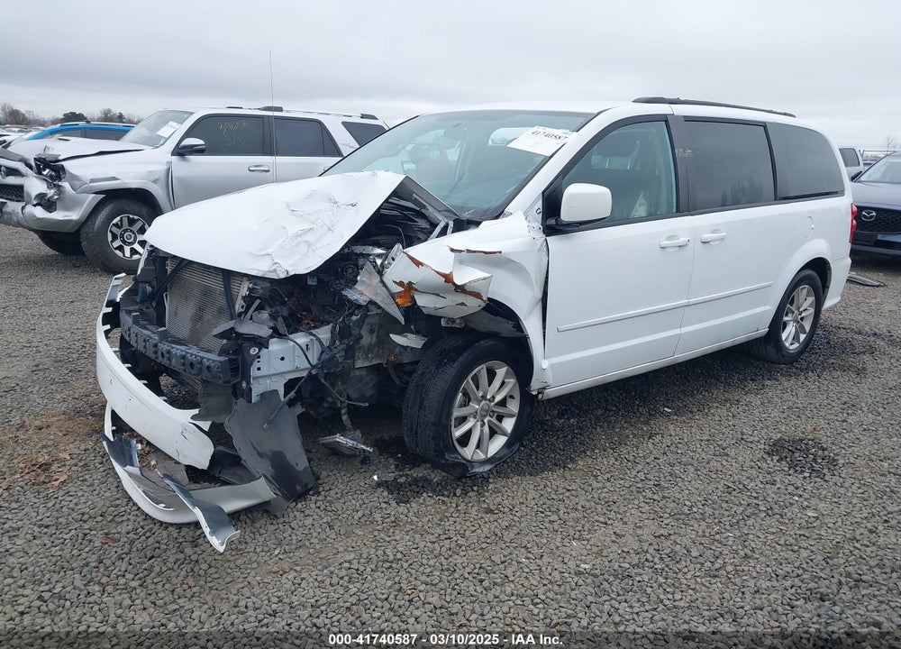 2016 DODGE GRAND CARAVAN SXT VIN: 2C4RDGCG1GR373156