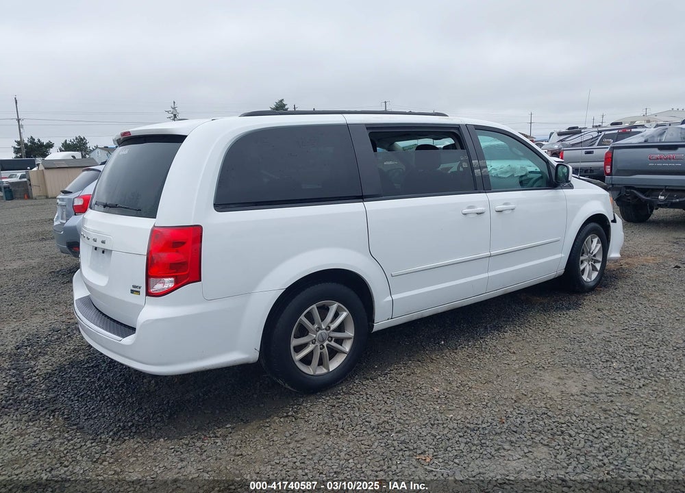 2016 DODGE GRAND CARAVAN SXT VIN: 2C4RDGCG1GR373156