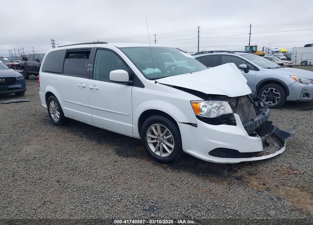 2016 DODGE GRAND CARAVAN SXT VIN: 2C4RDGCG1GR373156