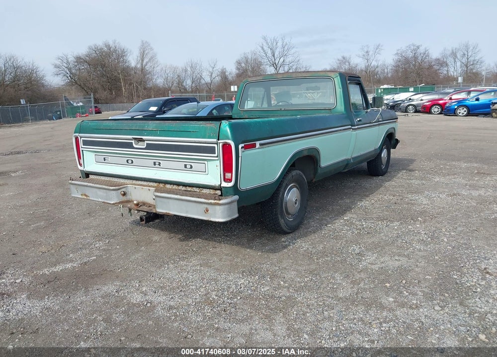 1978 FORD F150 VIN: XXXXXXF15HNCE4843