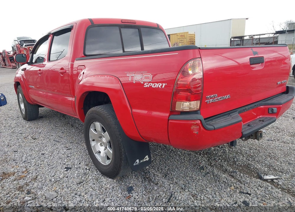 2007 TOYOTA TACOMA DOUBLE CAB VIN: 5TELU42N87Z407480
