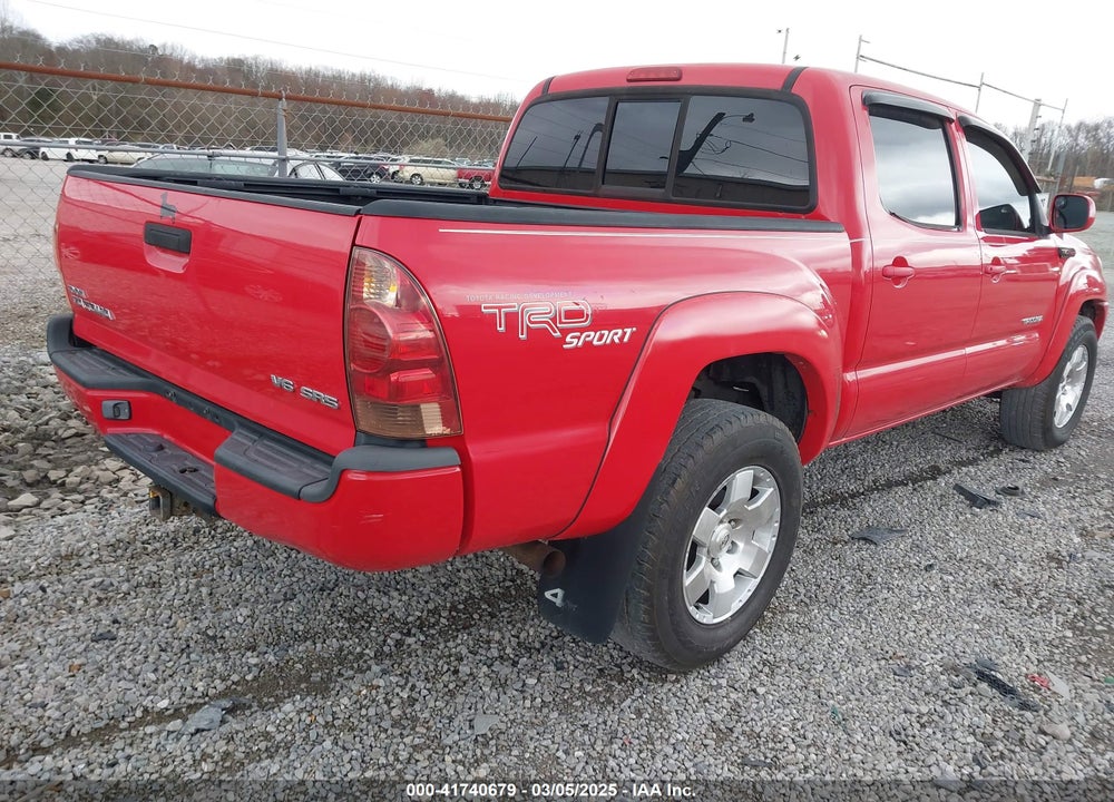 2007 TOYOTA TACOMA DOUBLE CAB VIN: 5TELU42N87Z407480
