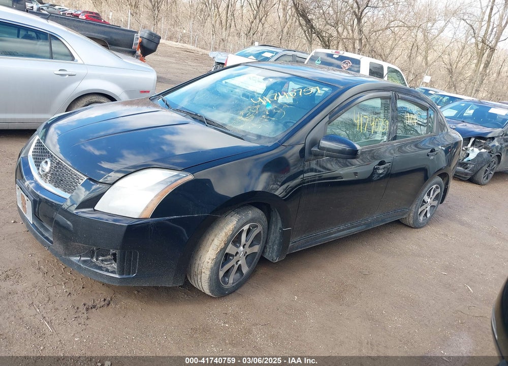 2012 NISSAN SENTRA VIN: 3N1AB6AP0CL605904