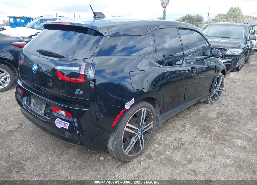 2017 BMW I3 VIN: WBY1Z8C36HV894839