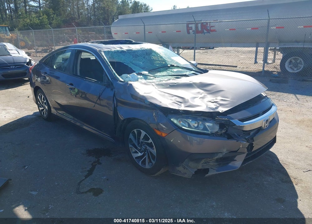 2016 HONDA CIVIC EX VIN: 19XFC2F75GE076171