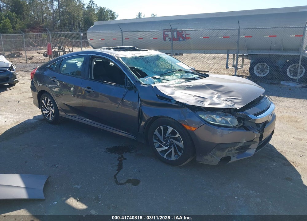 2016 HONDA CIVIC EX VIN: 19XFC2F75GE076171