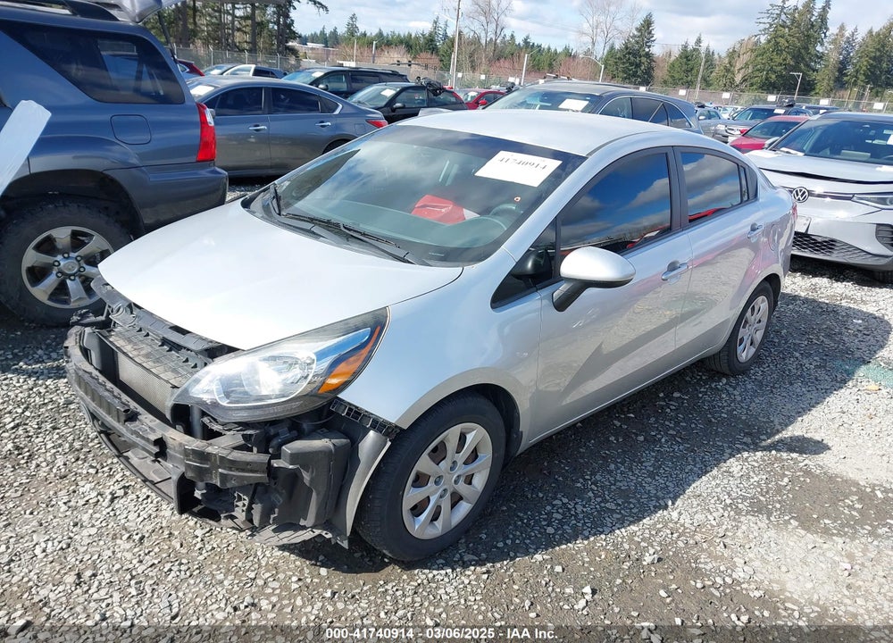2015 KIA RIO VIN: KNADM4A38F6460340