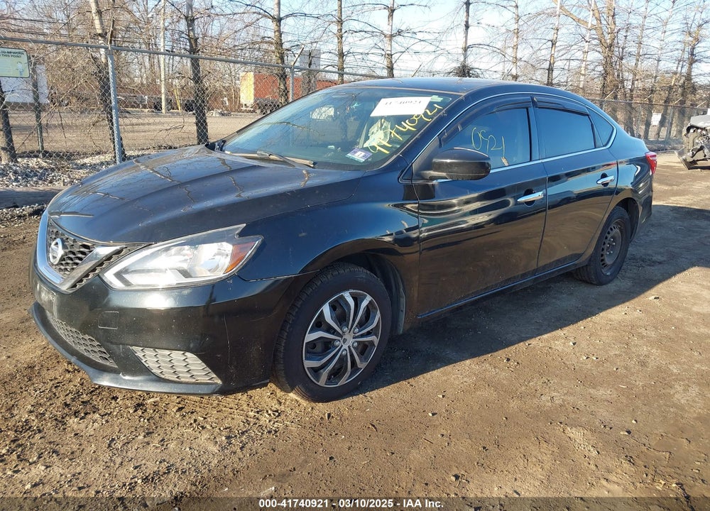 2016 NISSAN SENTRA VIN: 3N1AB7AP0GL650501
