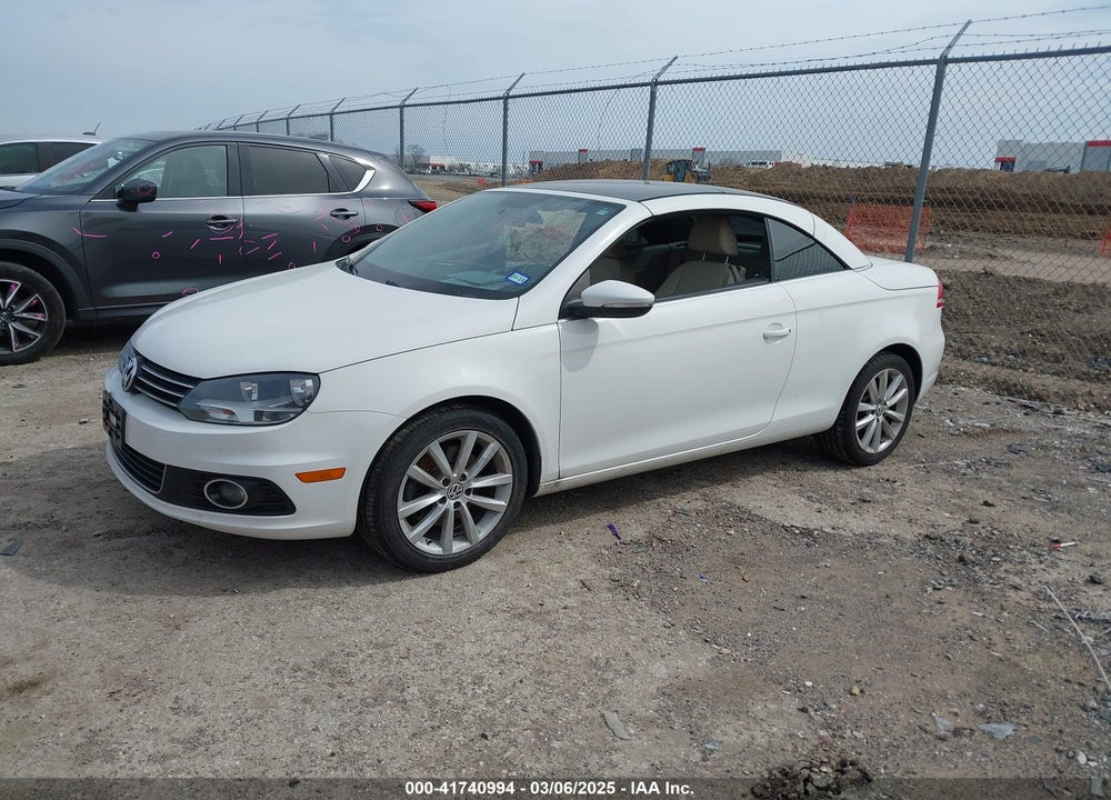 2012 VOLKSWAGEN EOS VIN: WVWBW7AH4CV009750