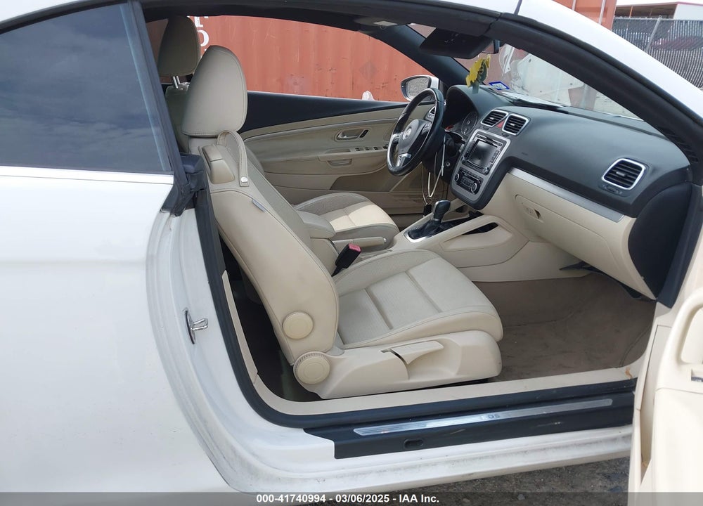 2012 VOLKSWAGEN EOS VIN: WVWBW7AH4CV009750