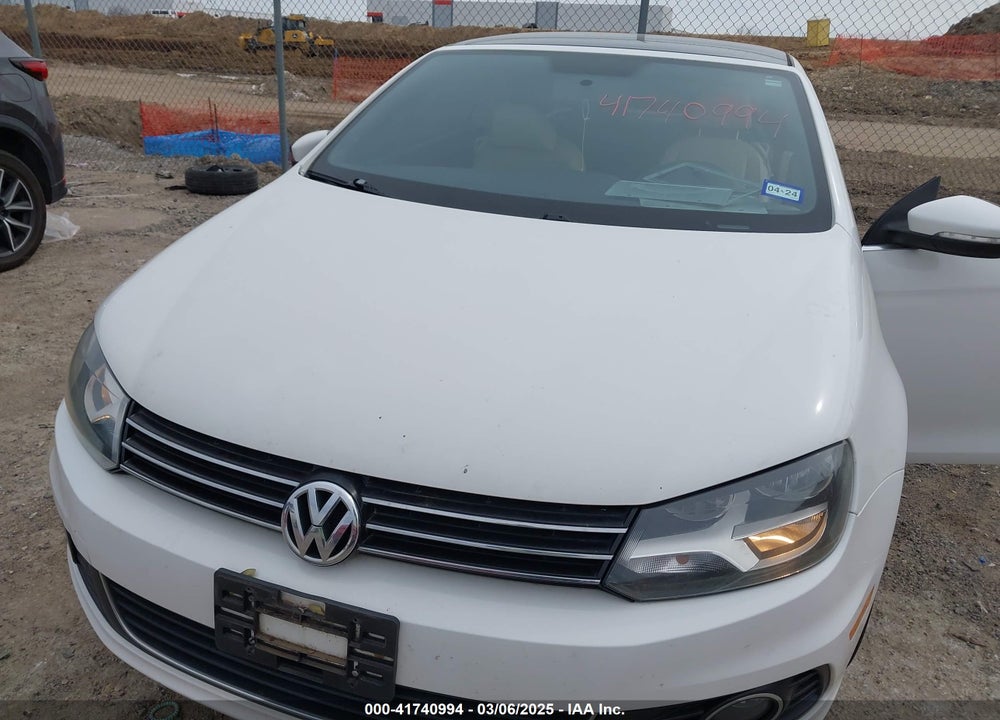 2012 VOLKSWAGEN EOS VIN: WVWBW7AH4CV009750