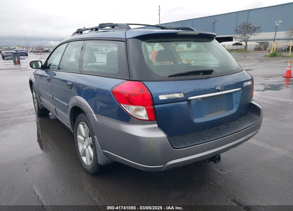 2008 SUBARU OUTBACK VIN: 4S4BP61C787300441