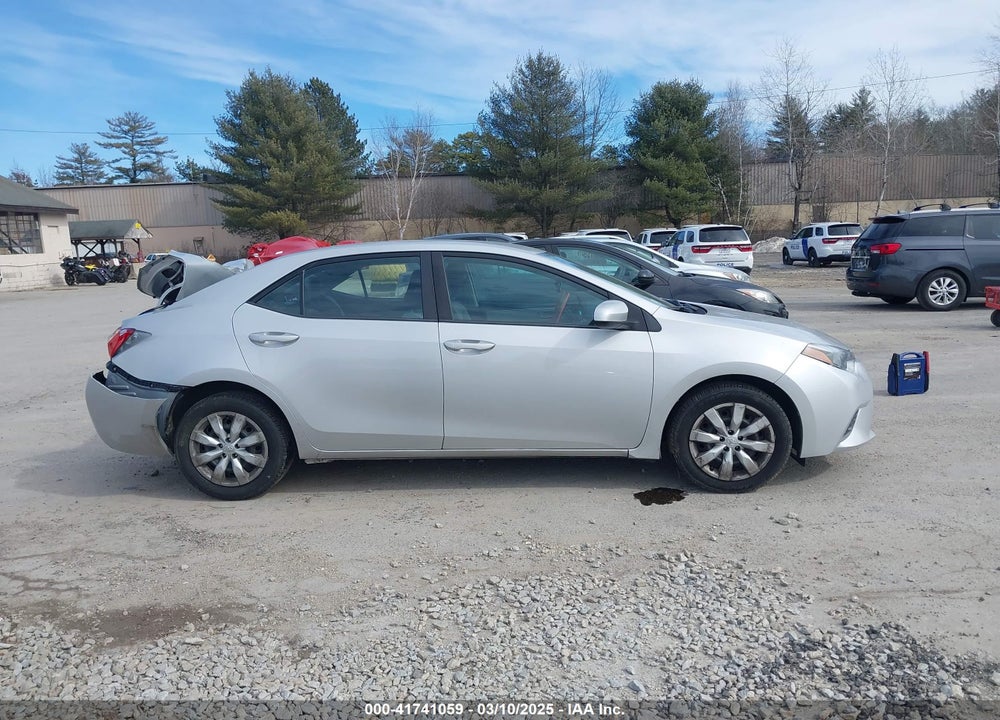2015 TOYOTA COROLLA VIN: 2T1BURHE3FC411764