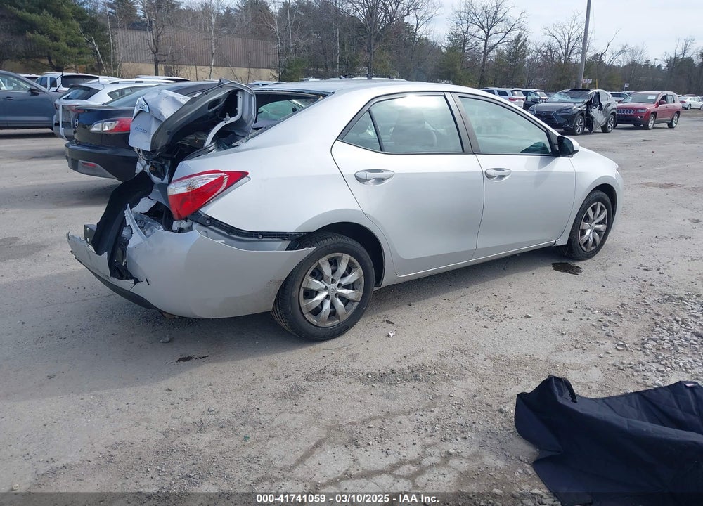 2015 TOYOTA COROLLA VIN: 2T1BURHE3FC411764