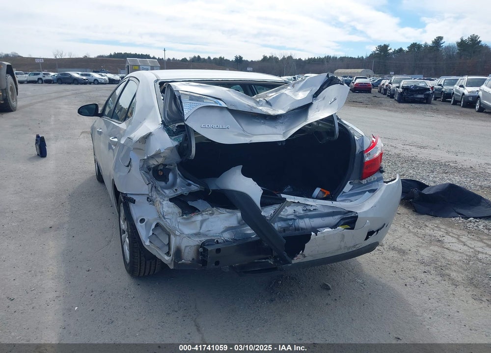 2015 TOYOTA COROLLA VIN: 2T1BURHE3FC411764