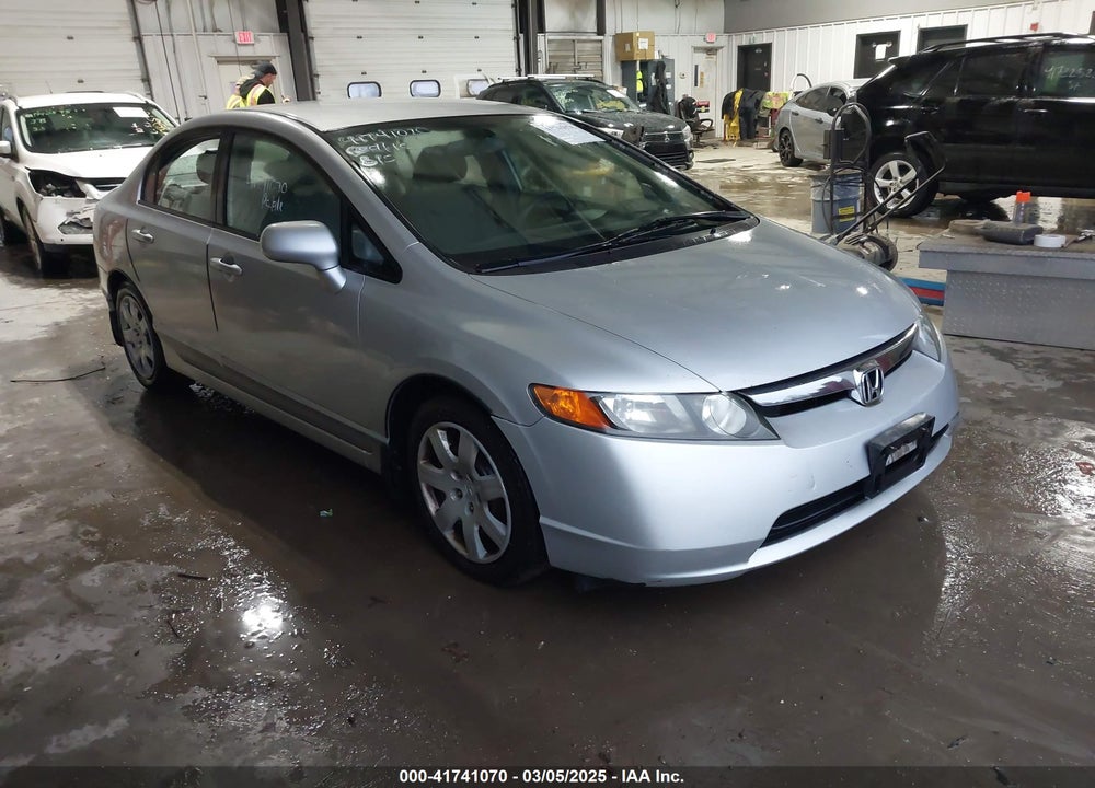 2007 HONDA CIVIC LX VIN: 1HGFA165X7L007001
