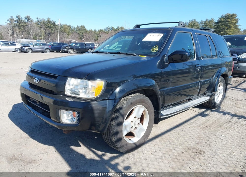 2002 INFINITI QX4 LUXURY VIN: JNRDR09Y12W261007
