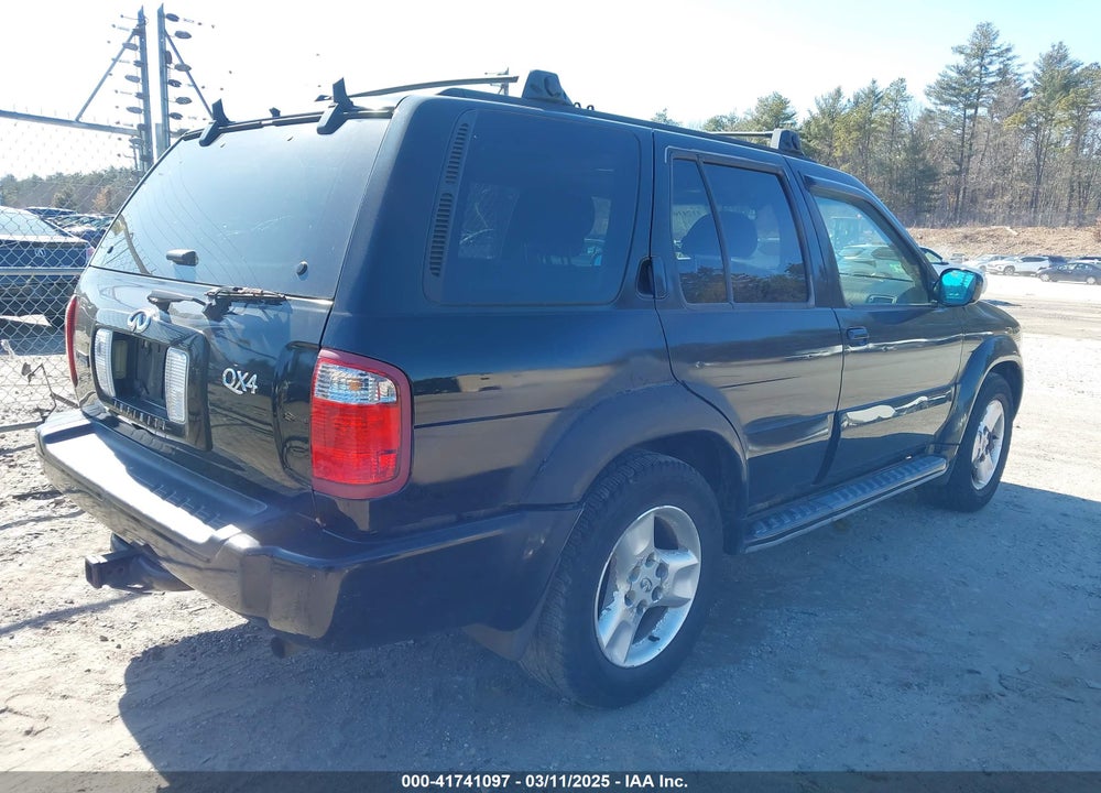 2002 INFINITI QX4 LUXURY VIN: JNRDR09Y12W261007