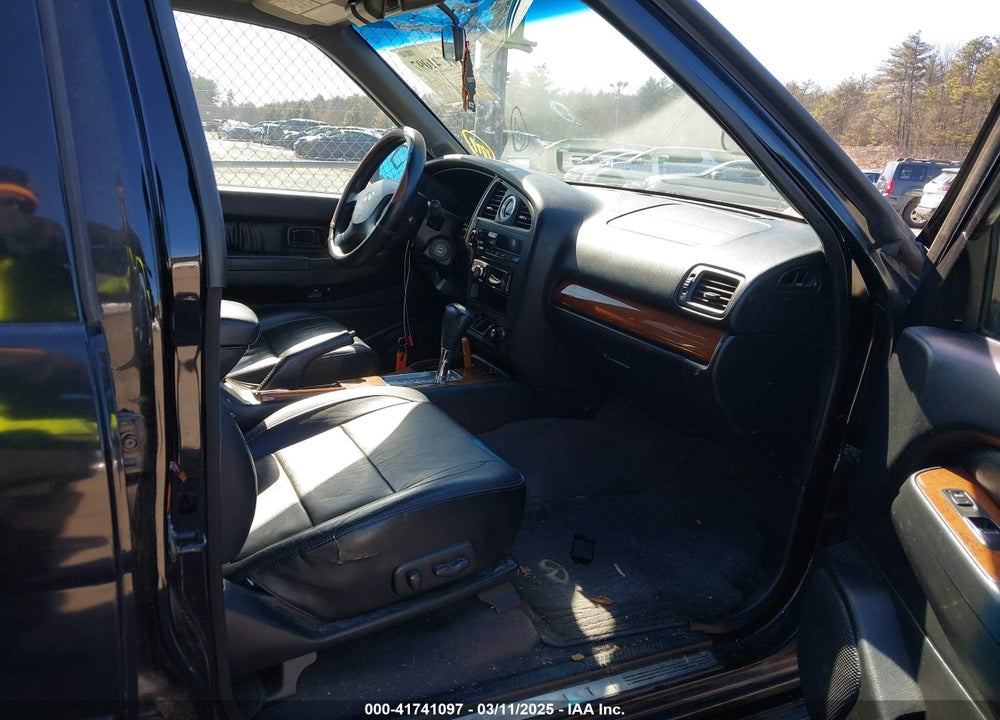 2002 INFINITI QX4 LUXURY VIN: JNRDR09Y12W261007