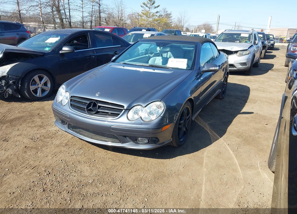 2005 MERCEDES-BENZ CLK 55 AMG VIN: WDBTK76G35T040484
