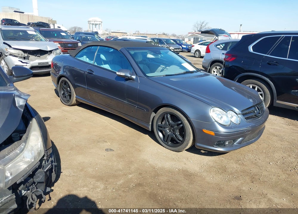 2005 MERCEDES-BENZ CLK 55 AMG VIN: WDBTK76G35T040484