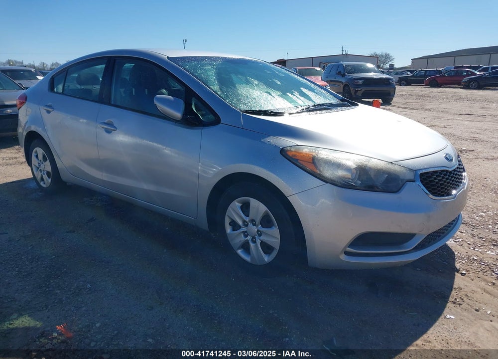 2016 KIA FORTE LX VIN: KNAFK4A69G5493492
