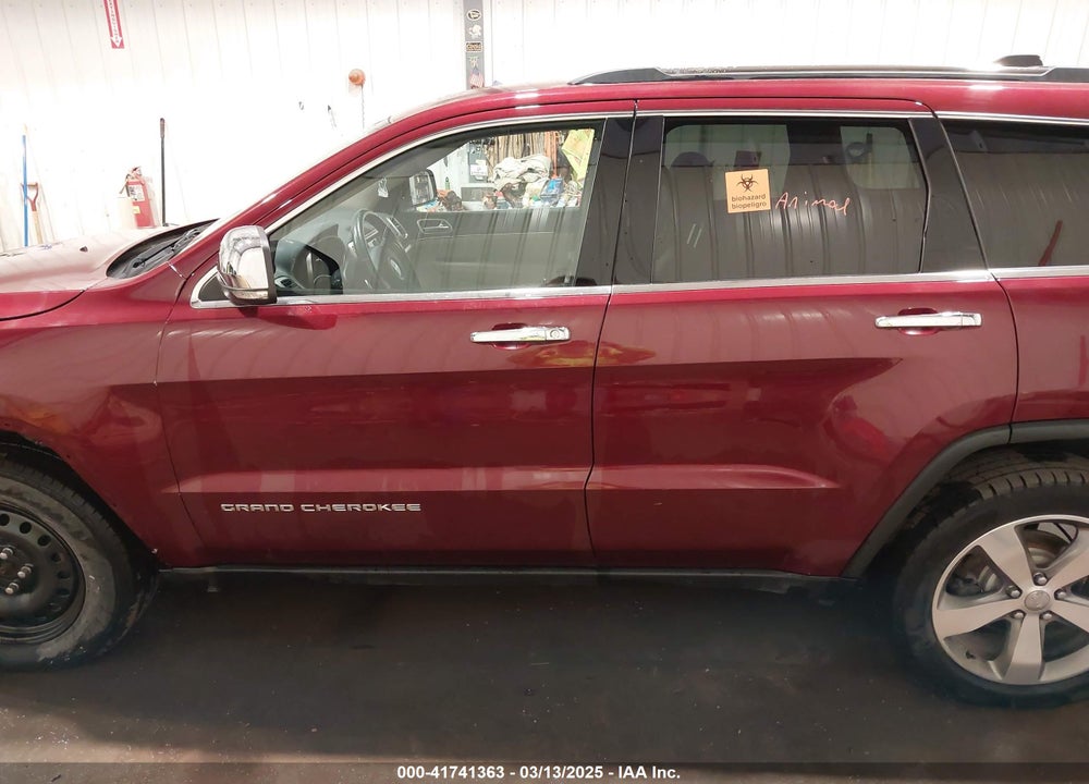 2016 JEEP GRAND CHEROKEE VIN: 1C4RJFBG4GC372824