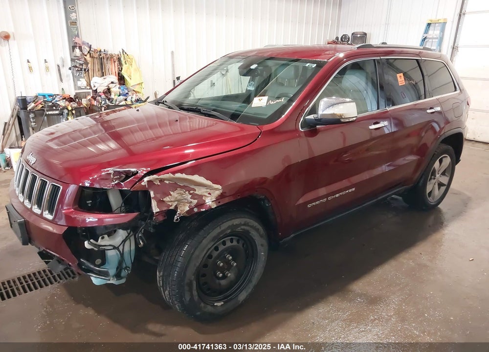 2016 JEEP GRAND CHEROKEE VIN: 1C4RJFBG4GC372824