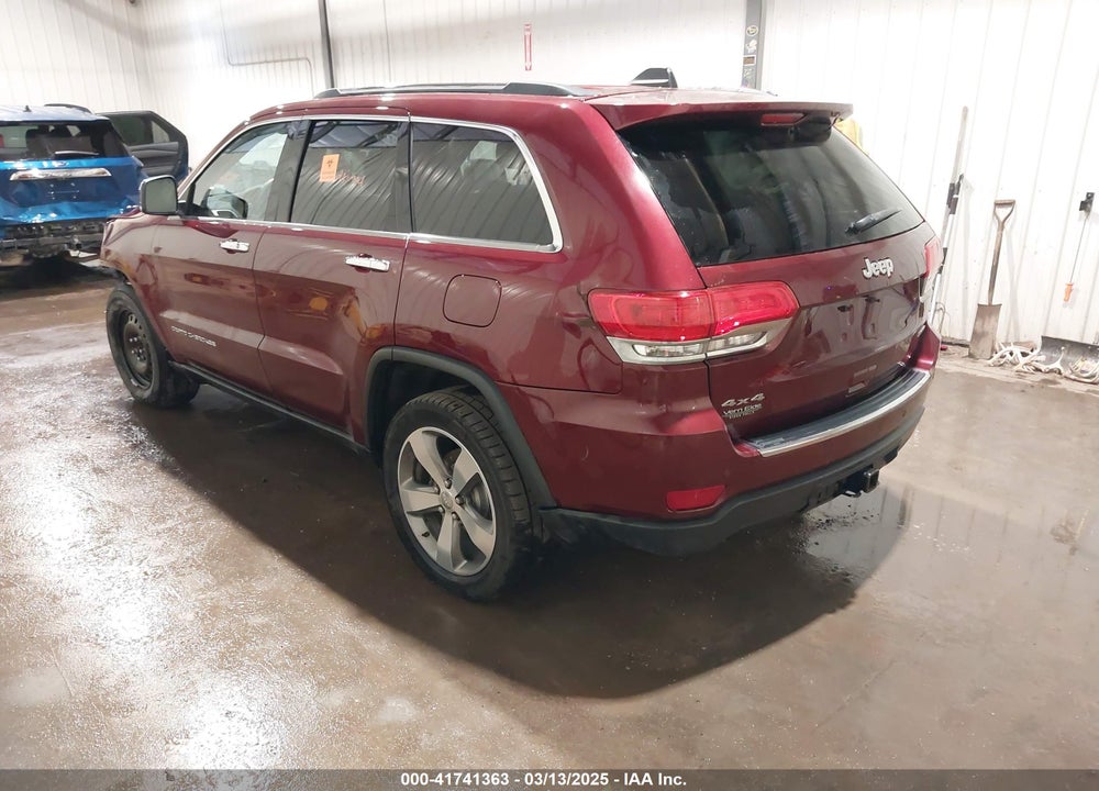 2016 JEEP GRAND CHEROKEE VIN: 1C4RJFBG4GC372824