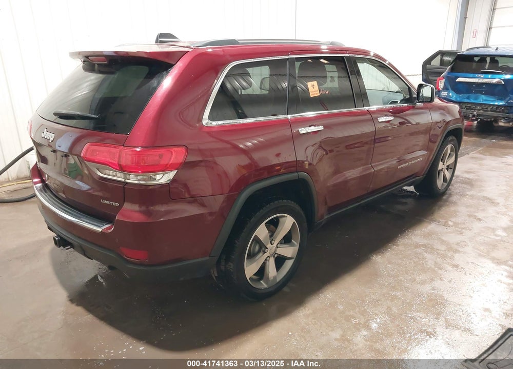 2016 JEEP GRAND CHEROKEE VIN: 1C4RJFBG4GC372824