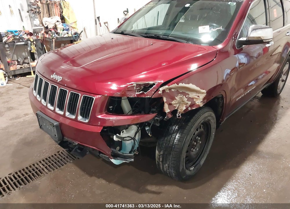 2016 JEEP GRAND CHEROKEE VIN: 1C4RJFBG4GC372824