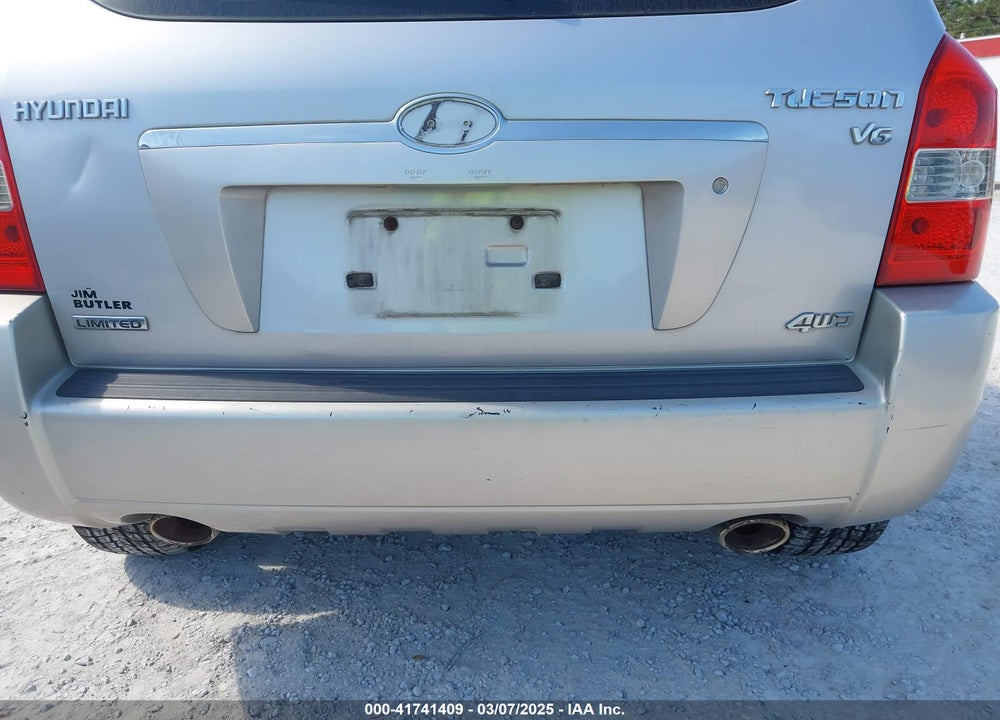 2006 HYUNDAI TUCSON GLS/LIMITED VIN: KM8JN72D26U349866
