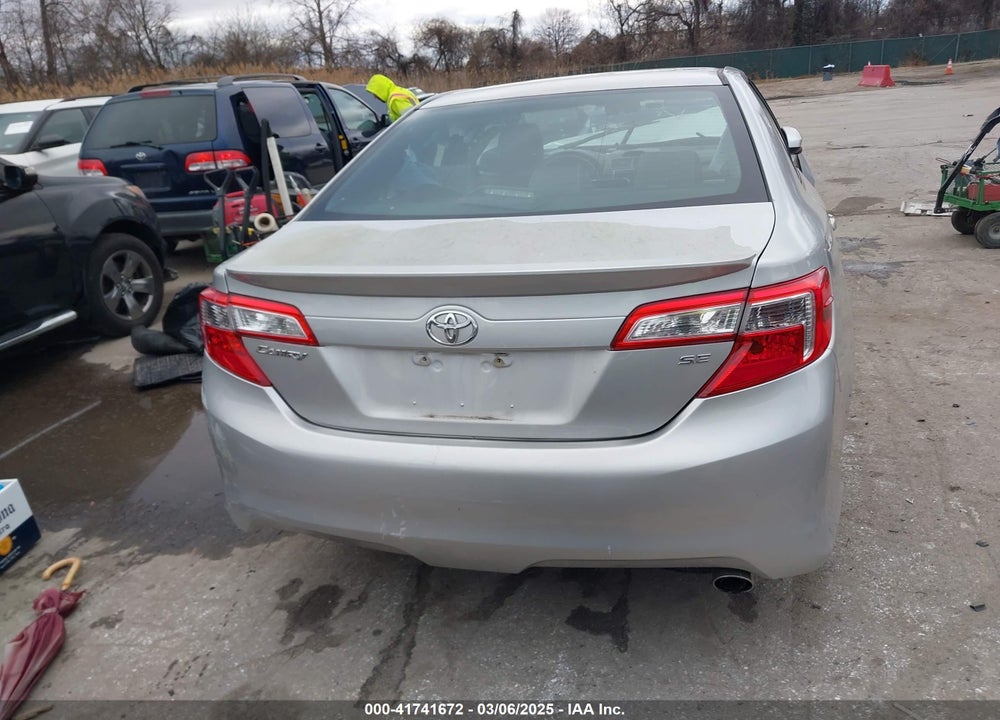 2012 TOYOTA CAMRY SE VIN: 4T1BF1FK2CU105847